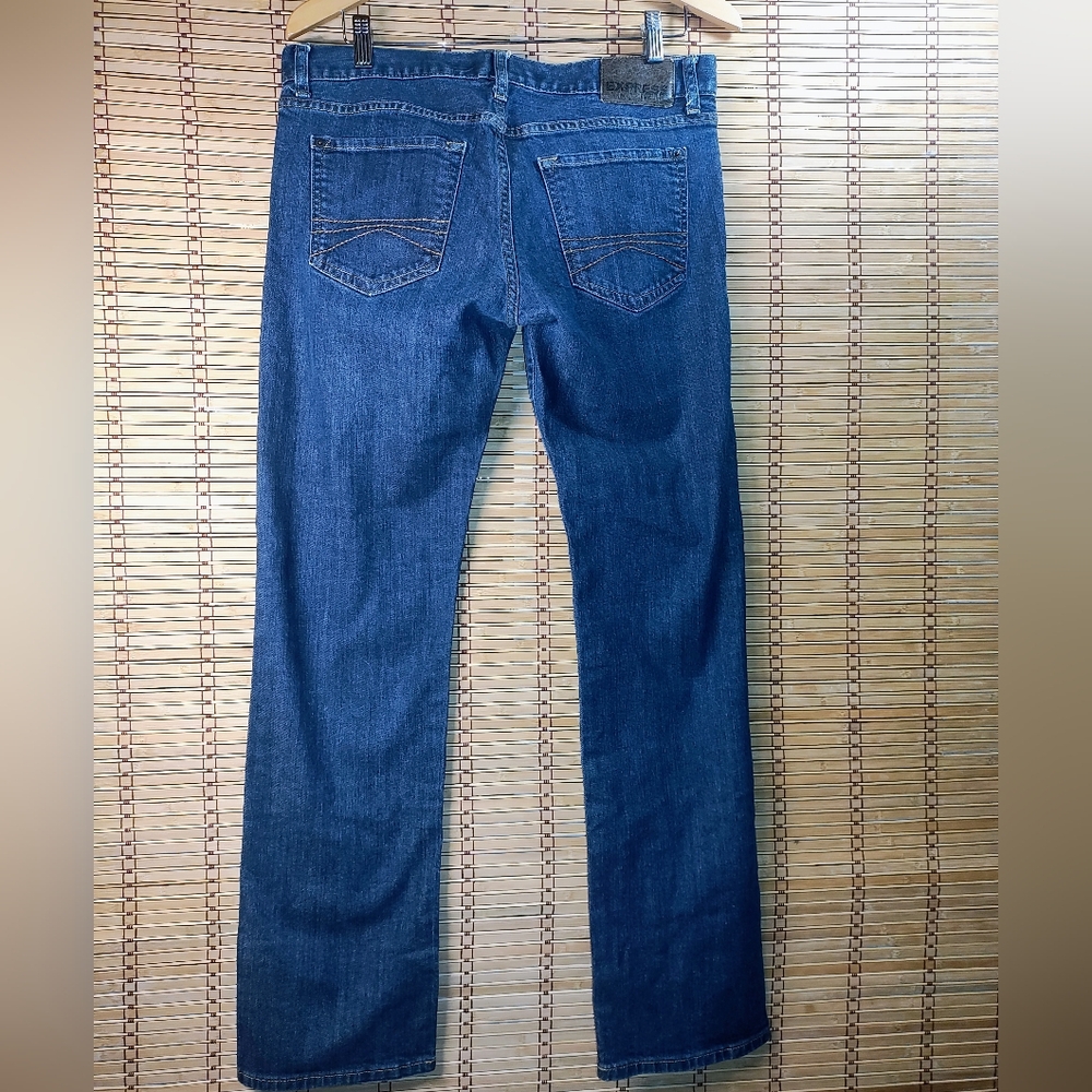 Express Rocco Slim Straight Leg - Picture 2 of 6